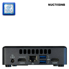 Intel NUC Mini Desktop NUC7i5DNB Intel Core i5-7th Gen 2.6 GHz, 128 M2 SSD, 8 GB