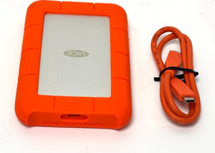 LaCie Rugged USB C Portable External Hard Drive STFR2000800 / 2 TB Capacity