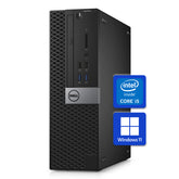 Dell OptiPlex 3040 SFF Desktop Core i5-6th -3.2, up to 16 GB Ram, 2 TB Storage