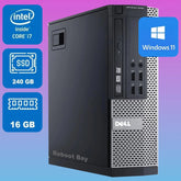 Dell OptiPlex 9020 SFF Core i7-4770 3.4 GHz 16 GB Ram 240 GB SSD, Win 11 Pro