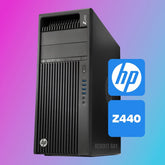HP Z440 Workstation PC Quad Core Xeon E5-1607 v3 3.1 GHz No RAM HDD or OS
