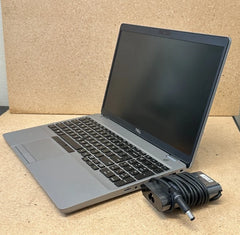 Dell Precision 3550 15.6" Laptop i5 10th Gen 16GB 256GB NVMe Quadro P520 Win11 Pro