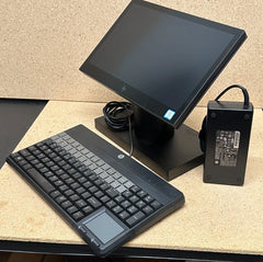 HP Engage One AIO Model 141 POS 14" Celeron 3965U 2.20GHz 4GB RAM 256GB NVMe