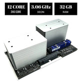Mac Pro 5,1 Dual Processor Tray (12 Core) 3.06 GHz Xeon (2X6 Core) 32 GB Ram