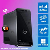 Dell XPS 8900 Quad Core i7 6700 - 3.4 GHz, 16 GB Ram, 500 GB NVMe, Win 11
