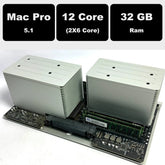 Mac Pro 5.1 Dual Processor 12 Core Tray (2x6) 2.93 GHz, 32 GB Ram