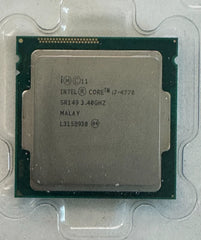 Intel Core i7-4770 3.4 GHz (3.9 GHz Turbo) LGA1150 CPU Processor SR149