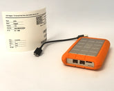 LaCie Rugged 1 TB USB 3.0 + FireWire External Portable Hard Drive HDD - RUFWU3B