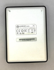 G-Drive Mobile External Hard Drive #0G06074 Silver 4 TB