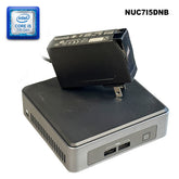 Intel NUC Mini Desktop NUC7i5DNB Intel Core i5-7th Gen 2.6 GHz, 128 M2 SSD, 8 GB