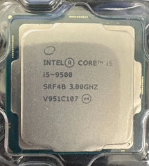 Intel Core i5 9500 3.0 GHz CPU Processor (6 Core) SRF4B