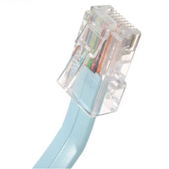 Console Cable for Cisco RJ45 Male to DB9 Female 72-3383-01 - Blue