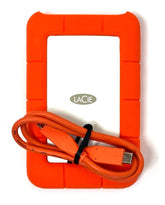 LaCie Rugged USB C Portable External Hard Drive STFR2000800 / 2 TB Capacity