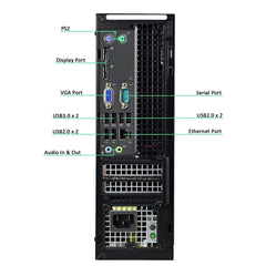 Dell OptiPlex 7020 SFF Core i7- 4790 3.6 GHz - Up to 32 GB, 2TB Storage, Win 11