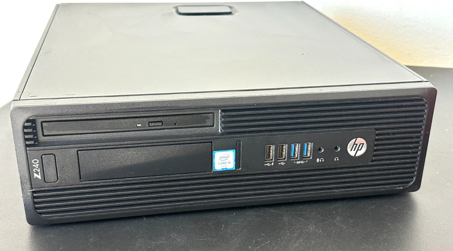 HP Z240 SFF Workstation Core i5 3.2 GHz, 8 GB Ram, 500 GB SSD, Windows 11 Pro