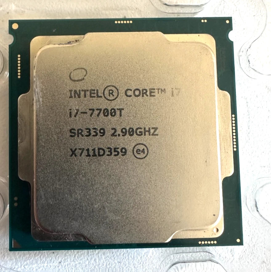 Intel Core i7-7700T 2.9 GHz, Socket LGA1151 CPU Processor SR339