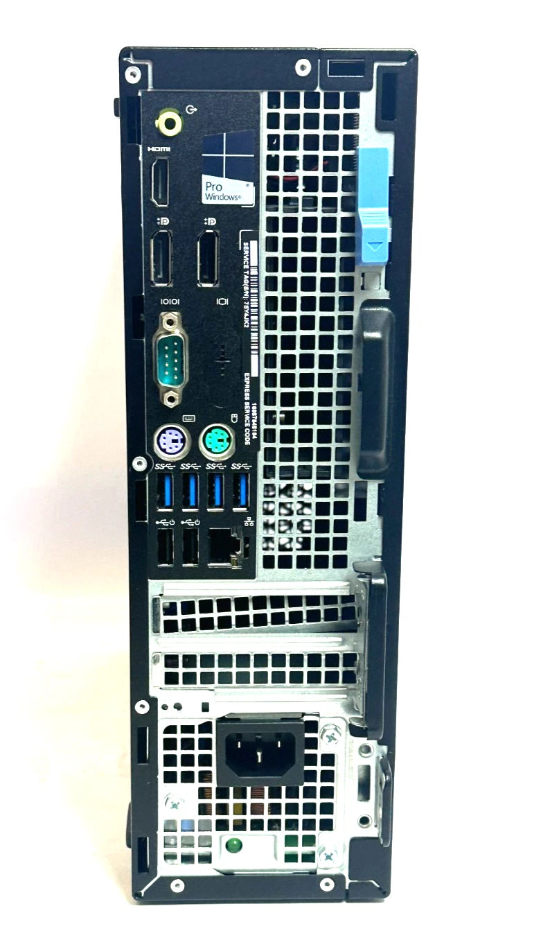 Dell OptiPlex 7050 SFF Core i5-7500 16 GB Ram, 512 GB NVMe, Win 10 Pro