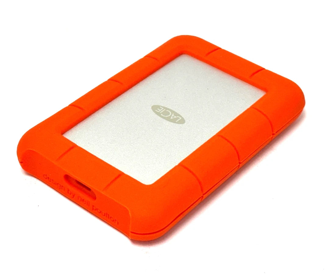 LaCie Rugged USB C Portable External Hard Drive STFR2000800 / 2 TB Capacity