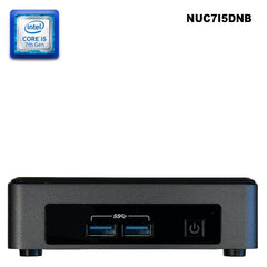 Intel NUC Mini Desktop NUC7i5DNB Intel Core i5-7th Gen 2.6 GHz, 128 M2 SSD, 8 GB