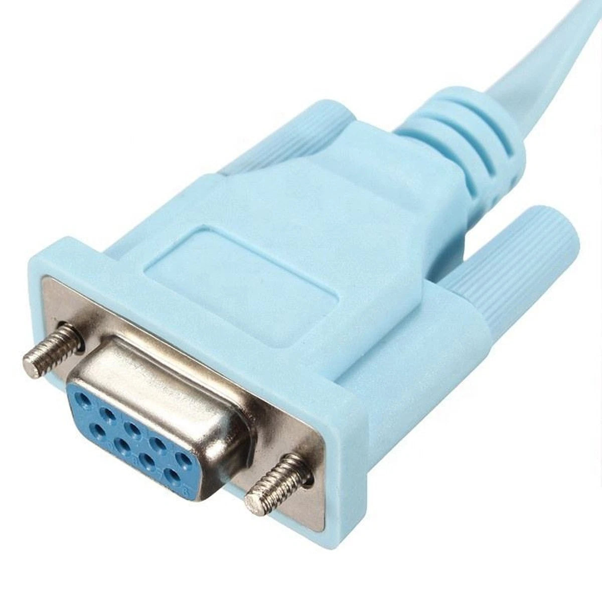 Console Cable for Cisco RJ45 Male to DB9 Female 72-3383-01 - Blue