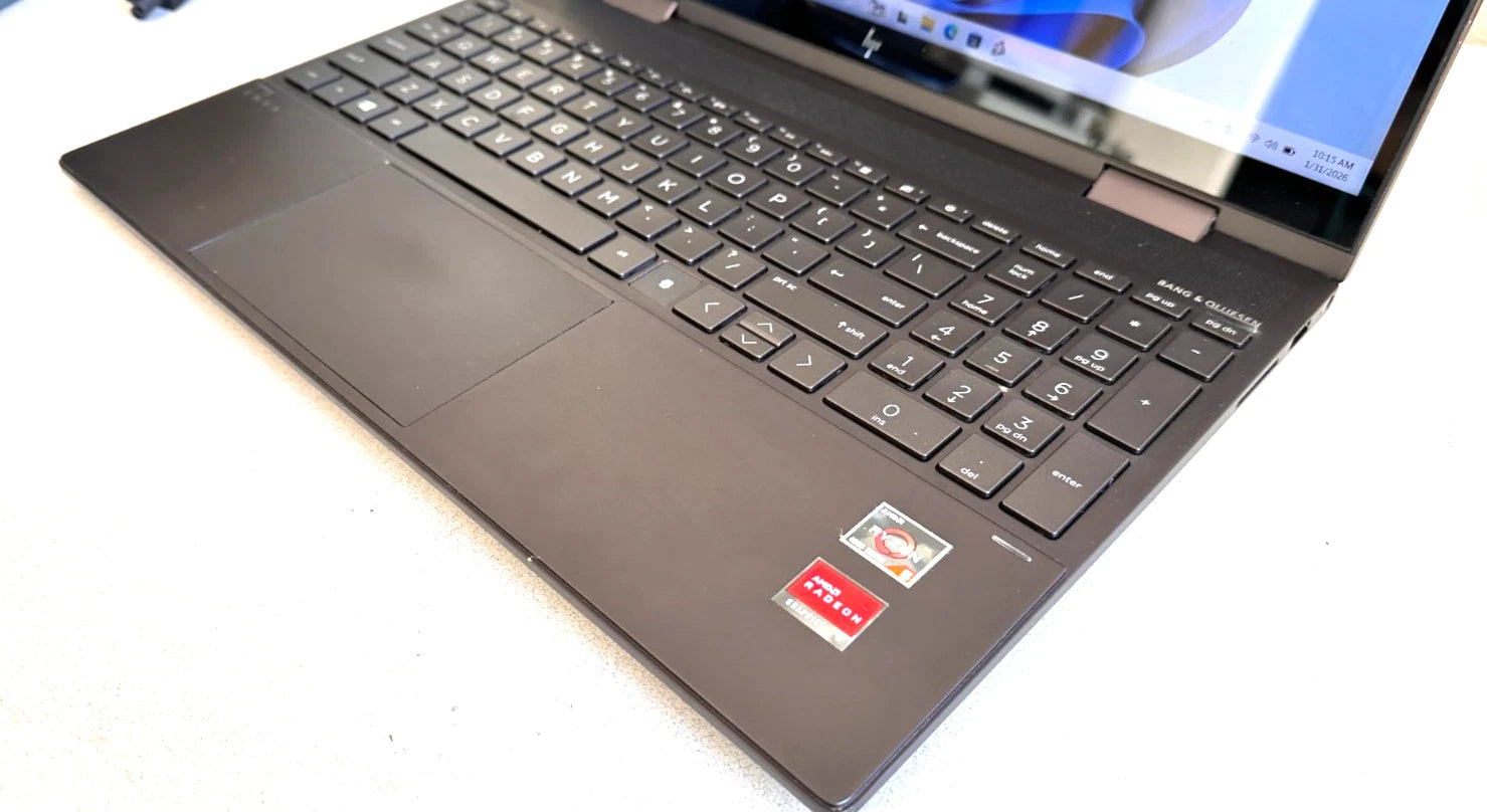 HP Envy x360 Convertible 15mm- Touch Laptop 15.6" AMD Ryzen 5, 256 GB, Win 11