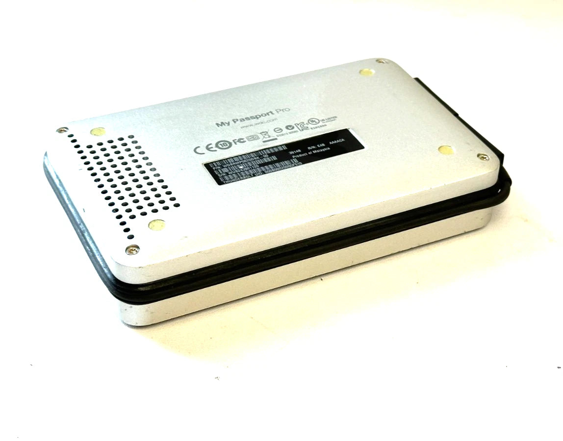 WD My Passport Pro Portable External Hard Drive 2TB Thunderbolt, WDBRMP0020DBK