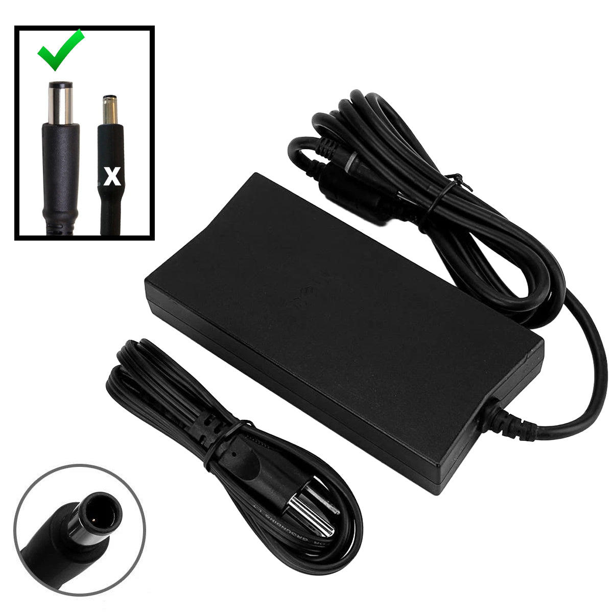 Dell DA130PE1-00 130W 19.5V 6.7A AC Adapter Charger 7.4mm OEM