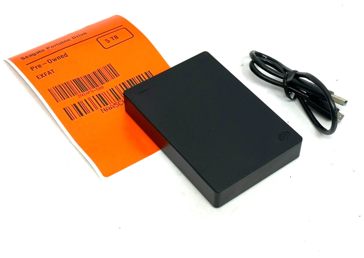 Seagate Portable External Hard Drive USB Port 2N1AP8-500 / 5 TB