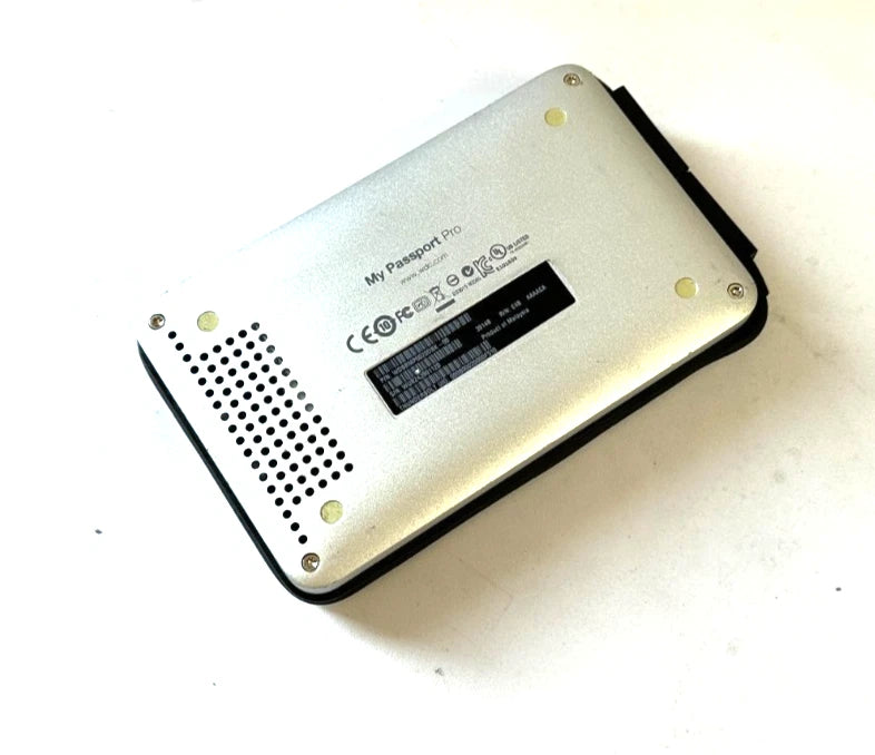 WD My Passport Pro Portable External Hard Drive 2TB Thunderbolt, WDBRMP0020DBK