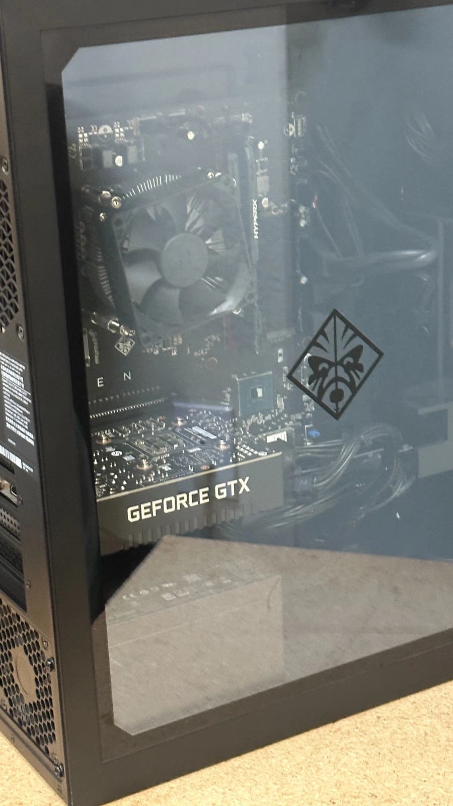 HP OMEN Gaming Desktop i7-9th Gen 3.0GHz 16GB, NVMe 500 GB, GTX 1660, Win 11