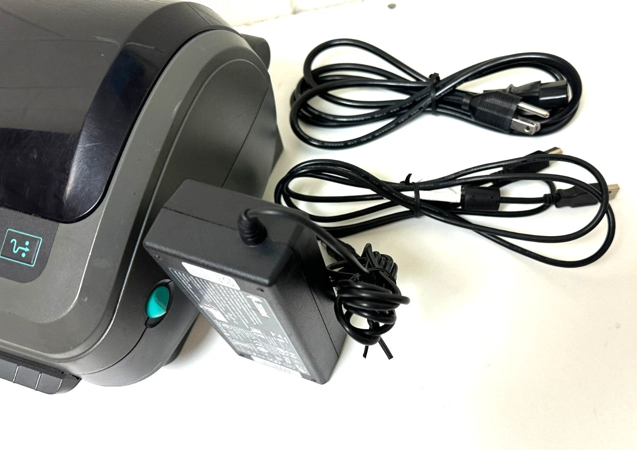 Zebra ZP450 Thermal Label Printer with USB & Serial Port + Power & Cables