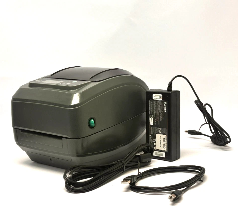 Zebra GK420T Thermal Label & Barcode Printer #GX42-102710-000 USB & Serial