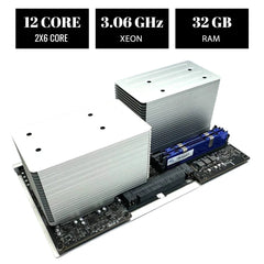Mac Pro 5,1 Dual Processor Tray (12 Core) 3.06 GHz Xeon (2X6 Core) 32 GB Ram