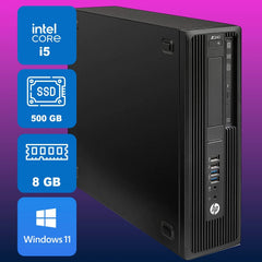 HP Z240 SFF Workstation Core i5 3.2 GHz, 8 GB Ram, 500 GB SSD, Windows 11 Pro