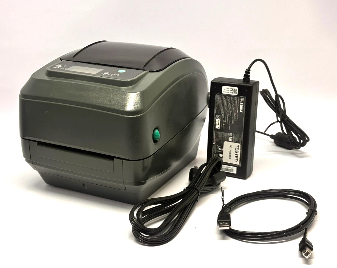 Zebra GK420T Thermal Label & Barcode Printer #GX42-102710-000 USB & Serial