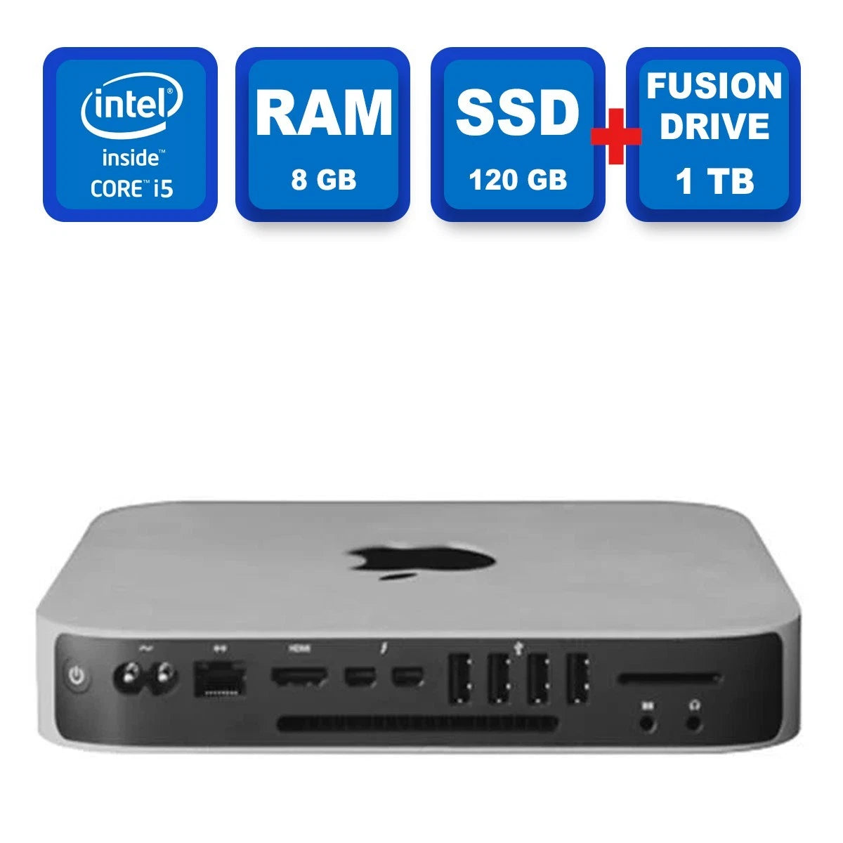 Apple Mac mini (Late 2014) – Core i5 2.8GHz | 8GB RAM | SSD + 1TB Fusion Drive