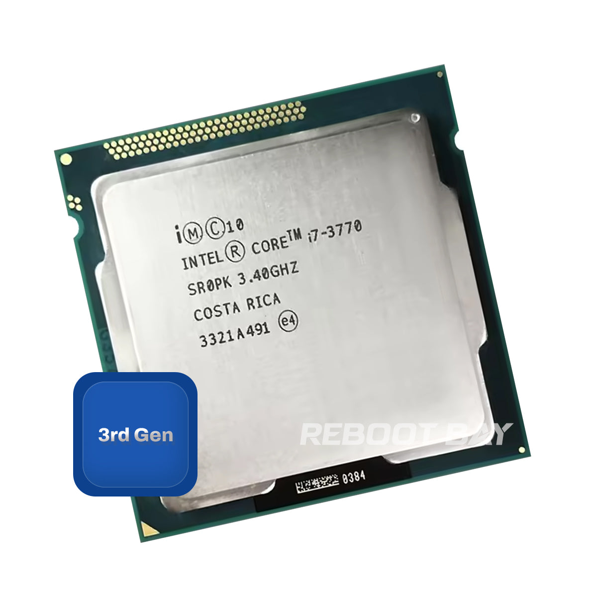 Intel Core i7-3770-3.4 GHz (Turbo 3.90GHz) Quad Core SR0PK Socket LGA 1155