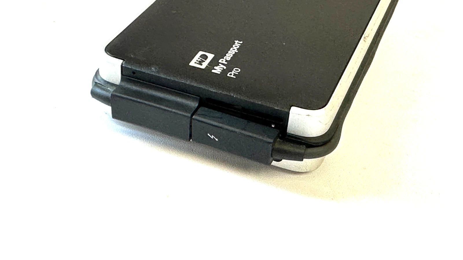 WD My Passport Pro Portable External Hard Drive 2TB Thunderbolt, WDBRMP0020DBK