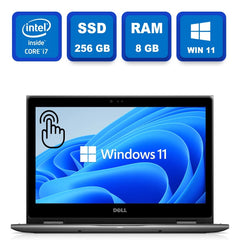 Dell Inspiron 13" 5378 2-in-1 Touch Screen Core i7-7th Gen, 8 GB Ram, 256 GB SSD