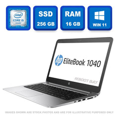 HP EliteBook Folio 1040 G3 Laptop 14" Intel Core i5-6th up to 16 GB Ram & 500 GB