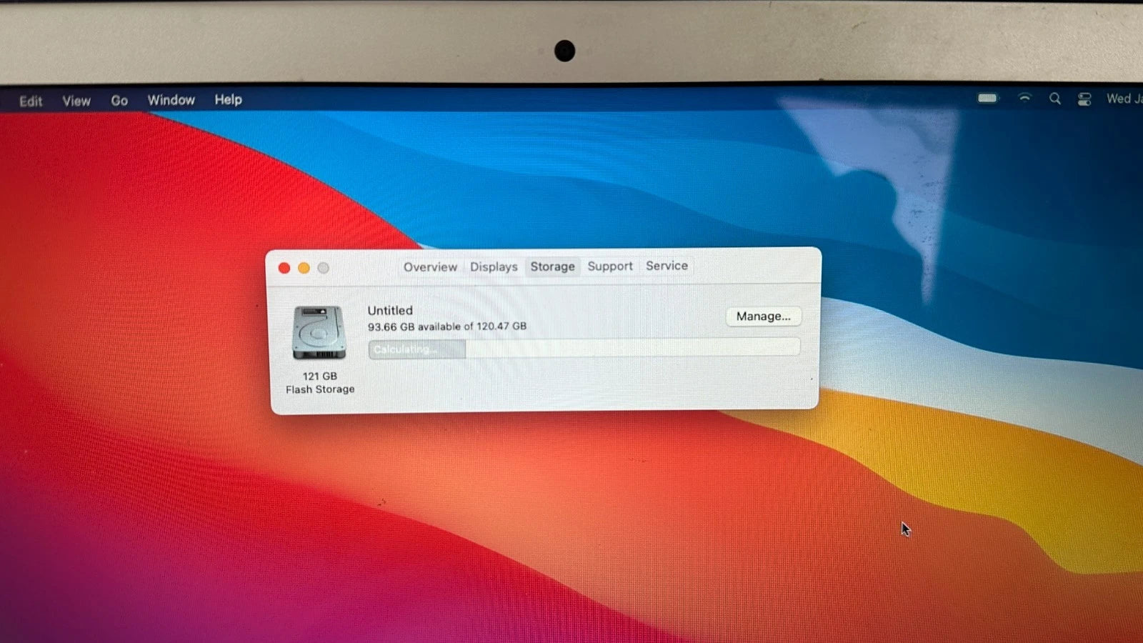 Apple Macbook Air (7,2) 13" Intel Core i5 1.6 GHz, 8 GB, 128 GB Flash Drive