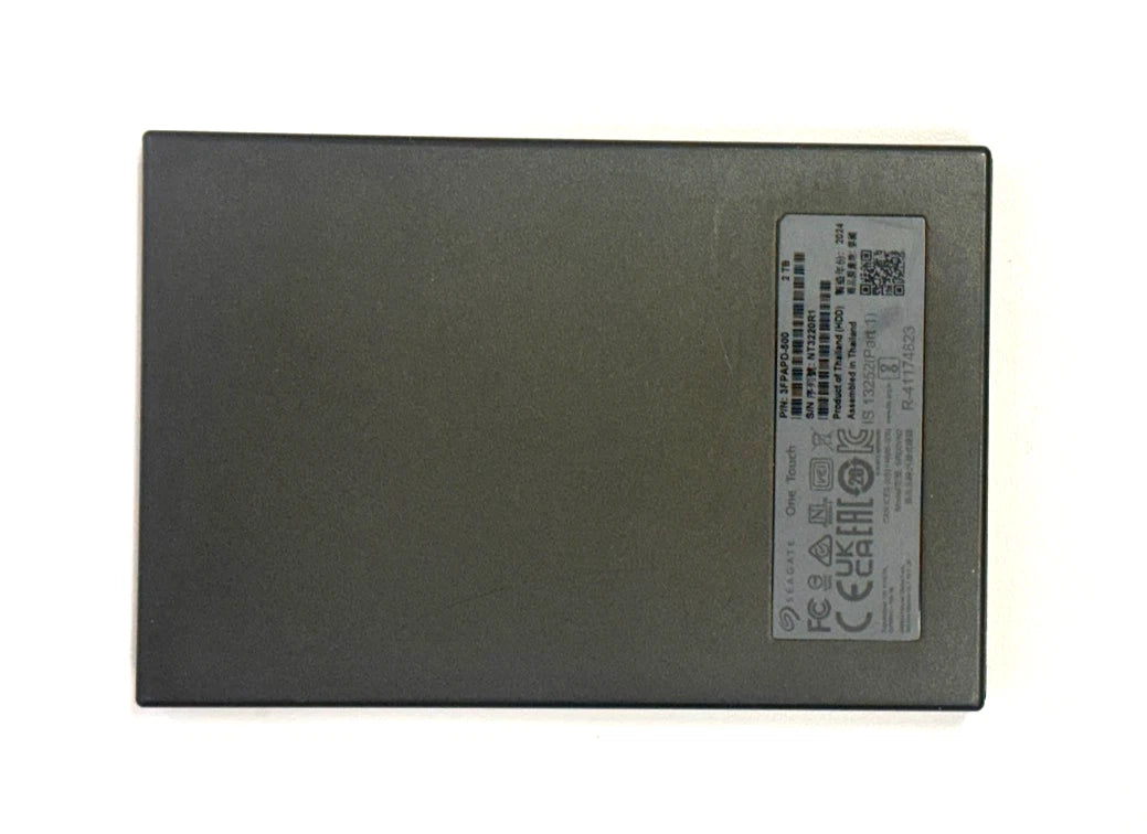 Seagate 2 TB One Touch Slim Portable External Hard Drive USB 3.0