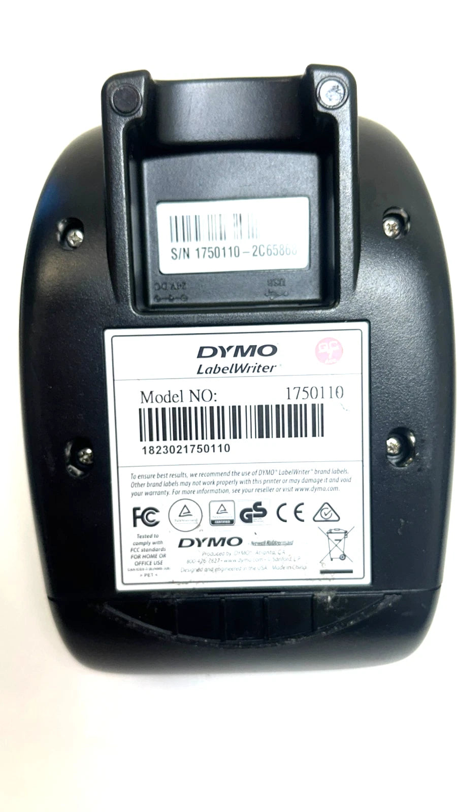 Dymo LabelWriter 450 Thermal Label Writer Printer with AC Adapter & USB 1750110 Dymo LabelWriter 450 Thermal Label Writer Printer with AC Adapter & USB 1750110
