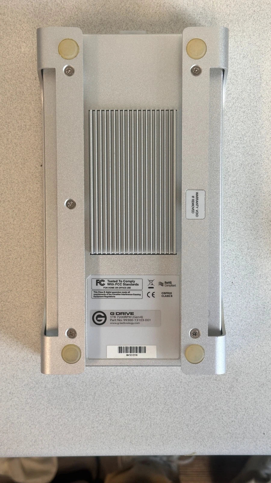 G-Technology G-Drive 1 TB External Hard Drive, eSATA, USB 2.0, FireWire