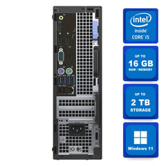 Dell OptiPlex 5040 SFF Core i5-6500 up to 64GB Ram and 2TB SSD