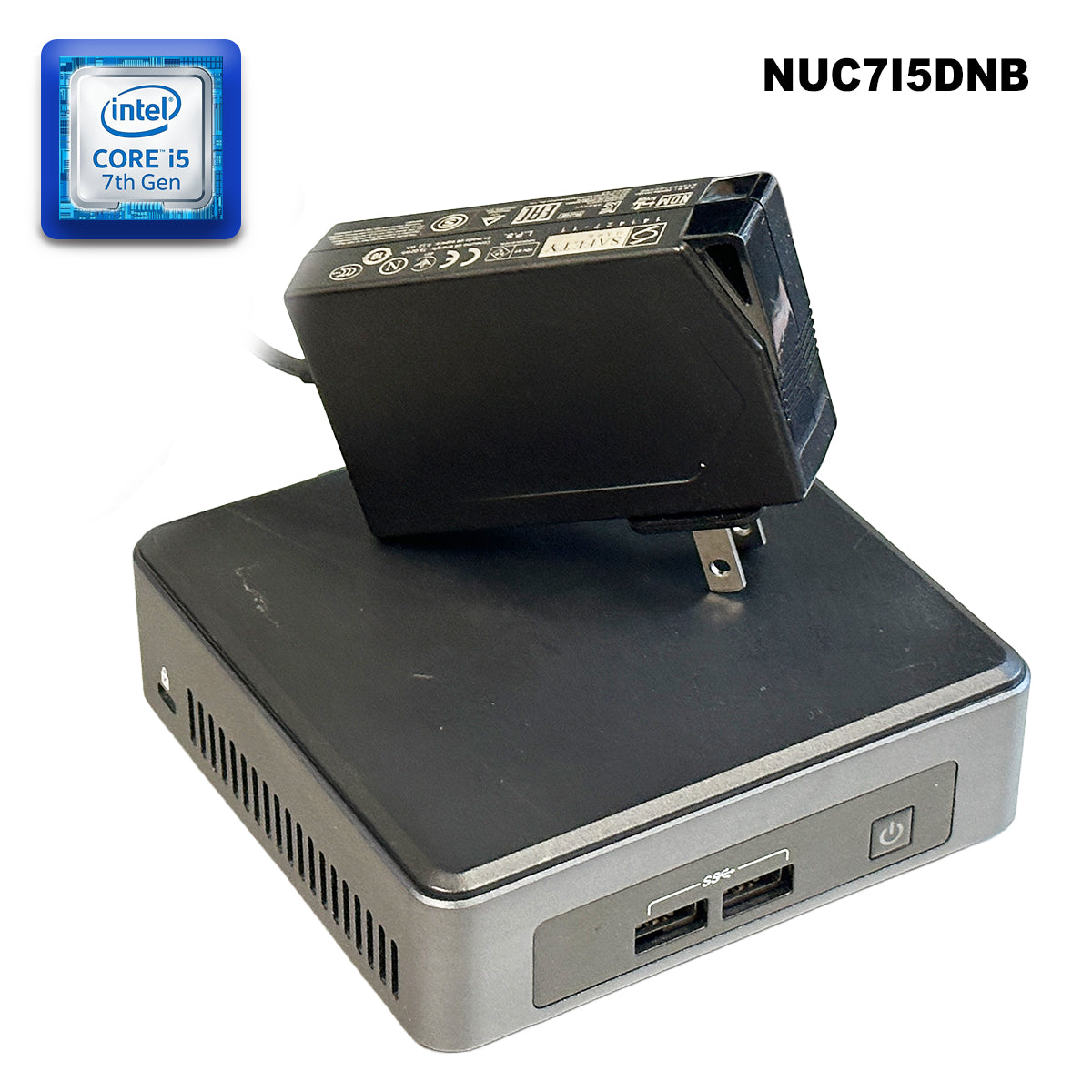 Intel NUC Mini Desktop NUC7i5DNB Intel Core i5-7th Gen 2.6 GHz, 128 M2 SSD, 8 GB