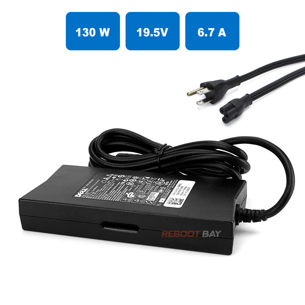 Dell DA130PE1-00 130W 19.5V 6.7A AC Adapter Charger 7.4mm OEM