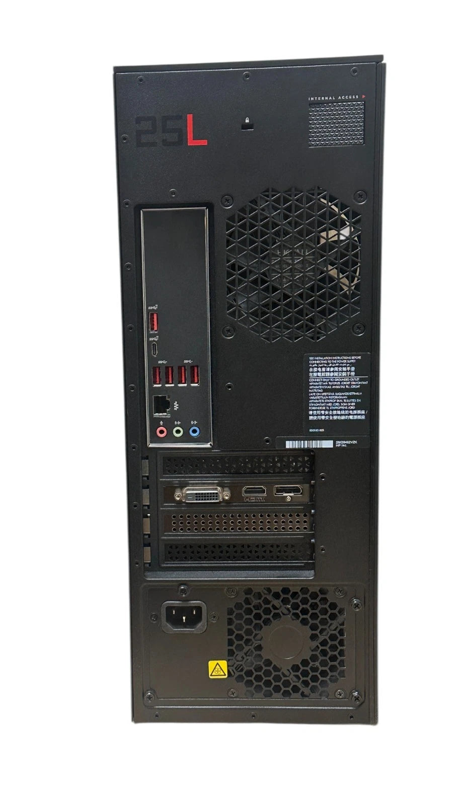 HP OMEN Gaming Desktop i7-9th Gen 3.0GHz 16GB, NVMe 500 GB, GTX 1660, Win 11
