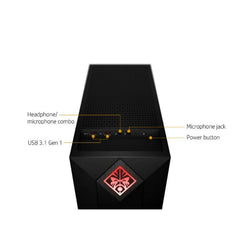 HP OMEN Gaming Desktop i7-8th Gen 3.2 GHz 16GB, NVMe 500 GB, GTX 1060, Win 11