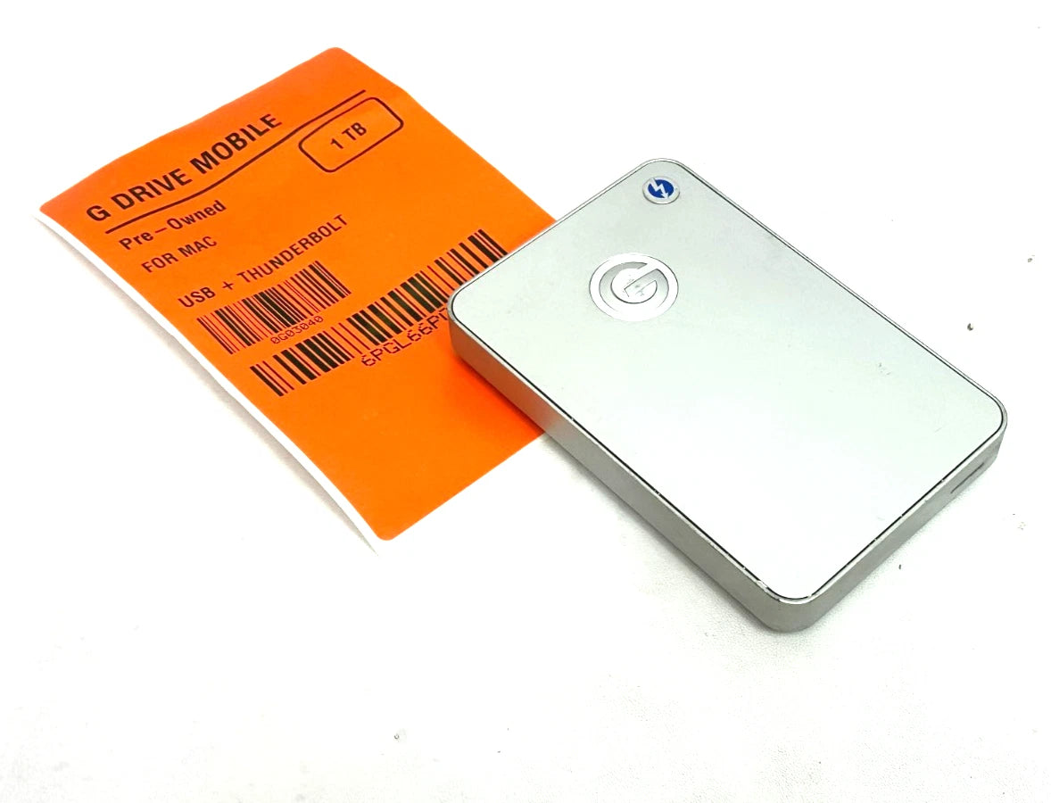 G-Drive Mobile External Hard Drive for Mac / 0G03040 | USB & Thunderbolt | 1 TB